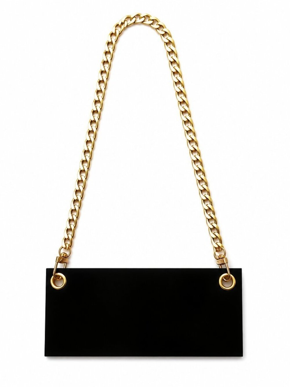 BNWOT Luxe Wallet Converter + 24” Gold Chain | Crossbody Upgrade Kit